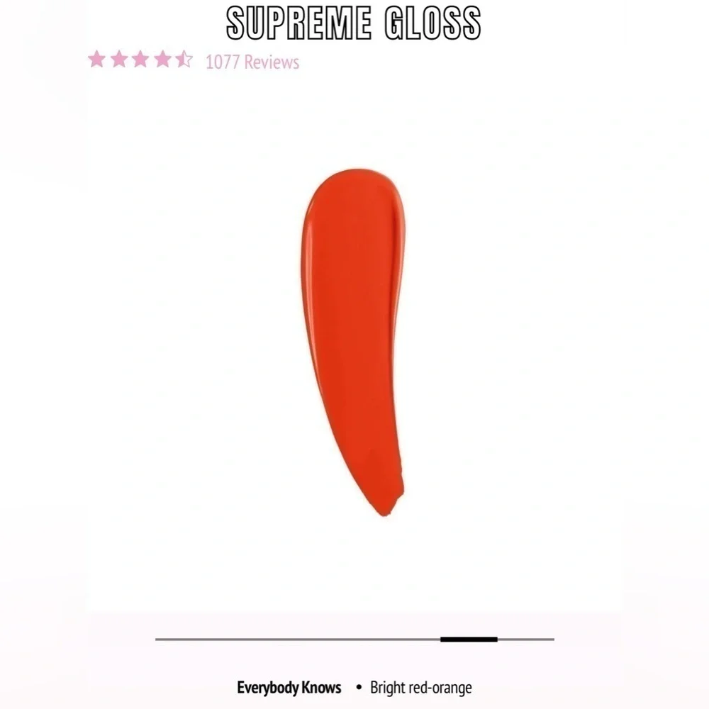 Brand New Jeffree Star Supreme Gloss Full Pigment Lip Gloss in Everybody Knows